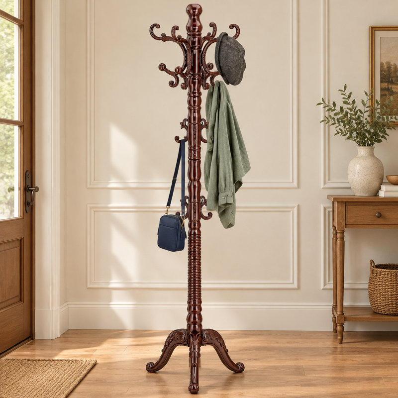 Solid Wood Freestanding 14 - Hook