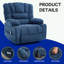 Fauteuil inclinable avec chauffage et vibration-1402662948