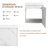 20'' Floating Bathroom Vanity With Resin Sink