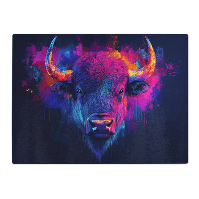 Bison Vol.1  Glass Chopping Board