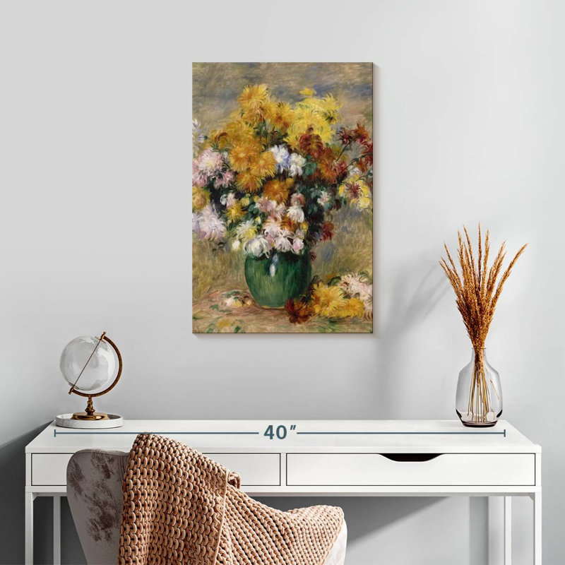 Harnek Bouquet of Chrysanthemums, H 24 po x l 16 po