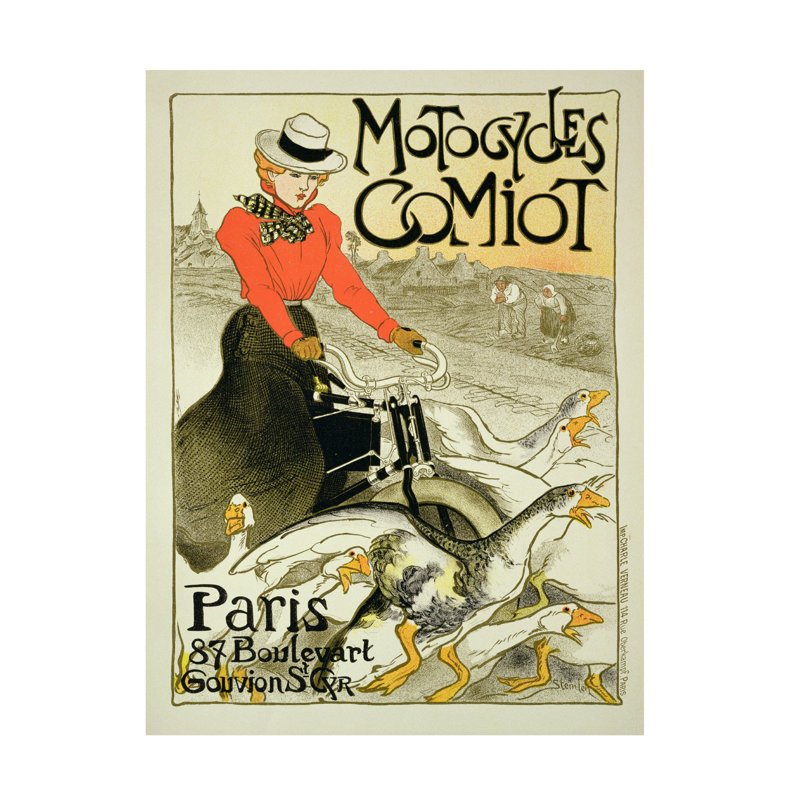Reproduction d'art sur toile de Theophile, Alexander Steinlen, reproduction d'un comiot, 1899, H 19 po x l 14 po