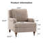 Chaise d'appoint Mid-Century avec coussins-51423351