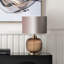 Mamers 44.5cm Living Room Table Lamp with Glass Base, Buffet Bedside Lamp for Bedroom-1011753897