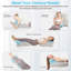Oreiller à mémoire de forme, oreiller ergonomique pour la lecture, soutien du dos et du cou-118661348
