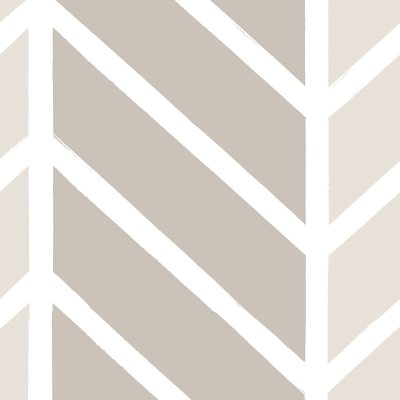 Papier peint adhésif Herringbonetwo Tone, Gris chaleureux
