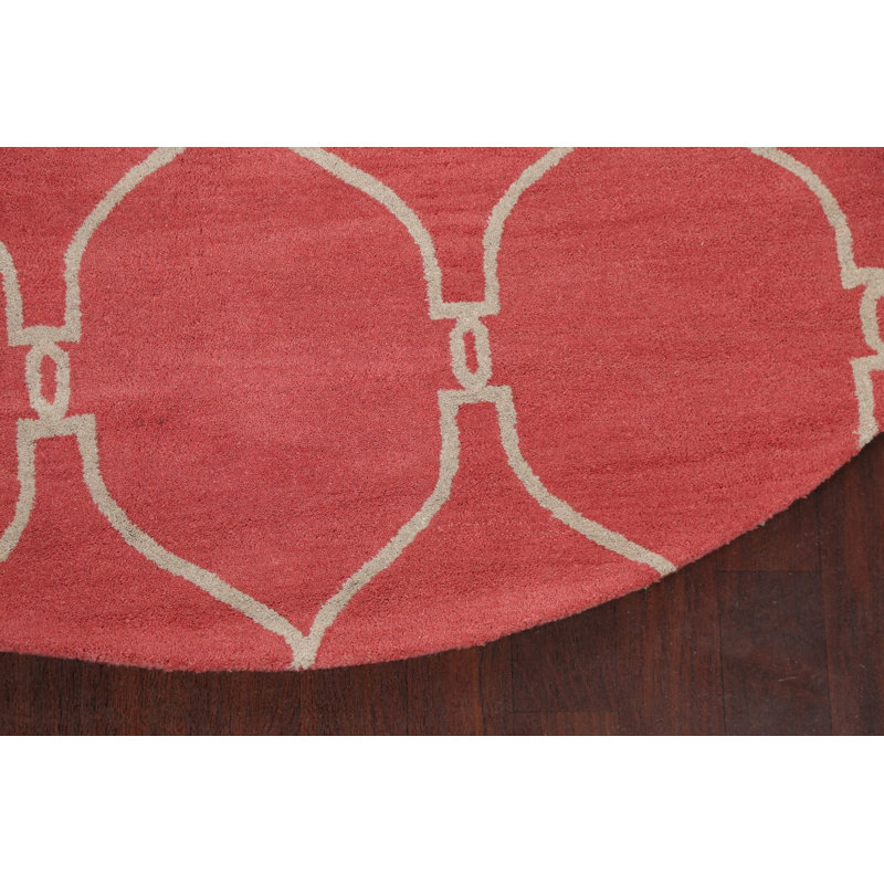 Wool Geometric Indoor Rug