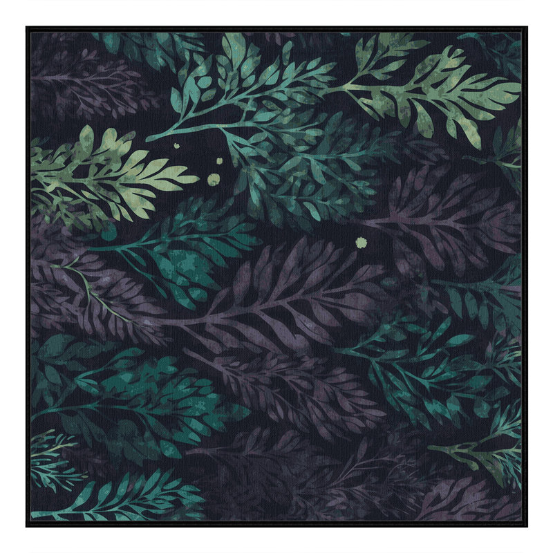 Forest Aurora Rug, Square 8'