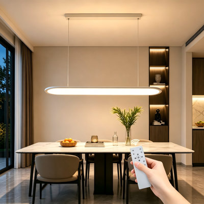 1 - Light Modern Linear Led Dimmable Pendant Light