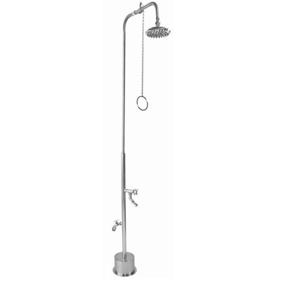 Stainless Steel Freestanding Outdoor Shower