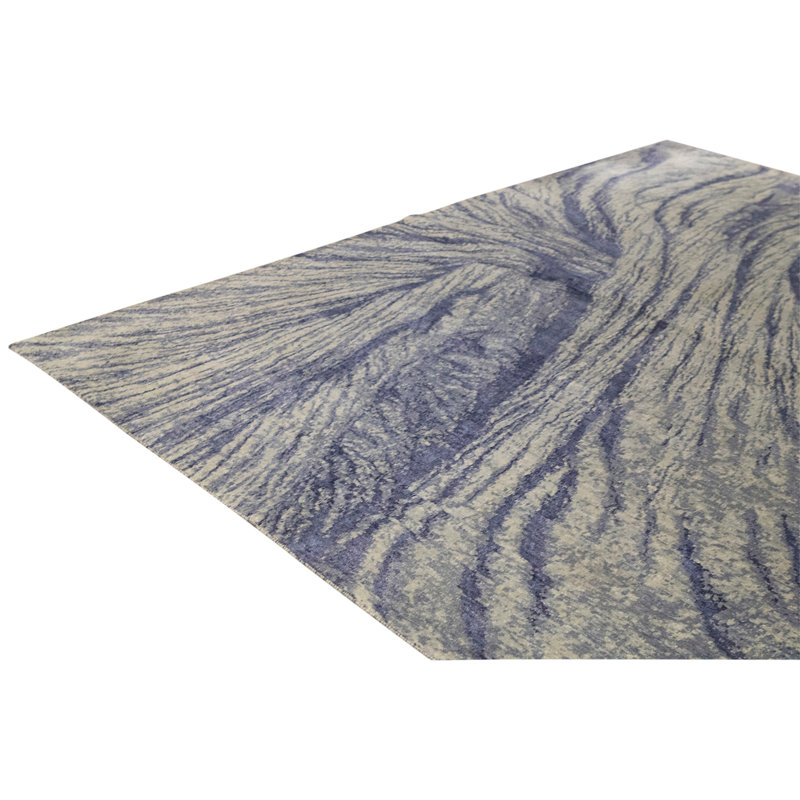 Tapis rectangulaire noué à la main