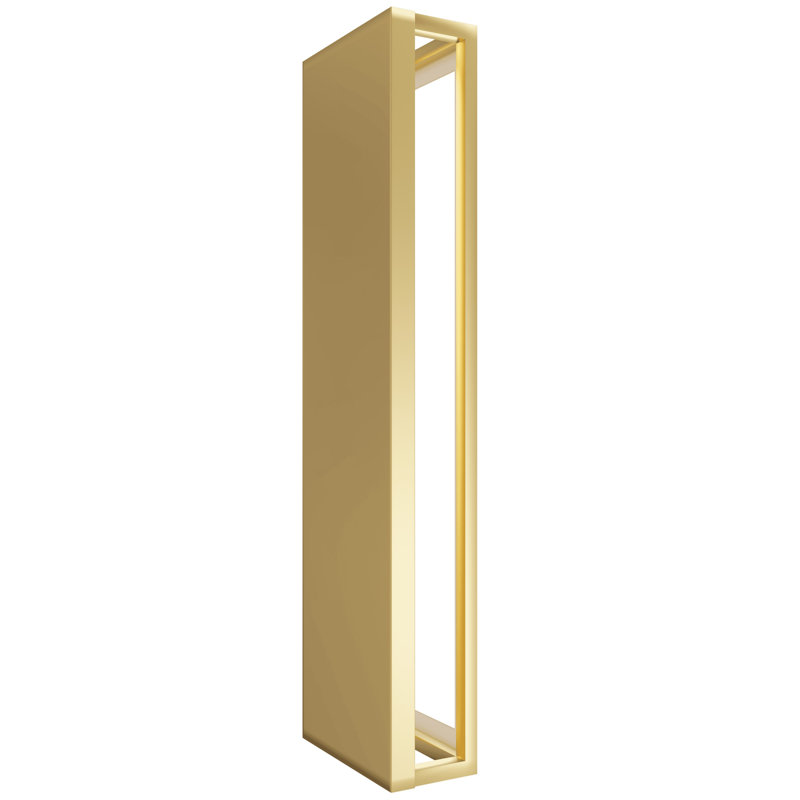 Park 1 - Light LED Flush Mounted Sconce, Gold, 30" H x 8" W x 4" D
