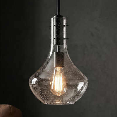 Luminaire suspendu simple 1 lumière