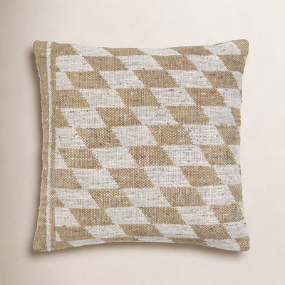Mahala Geometric Viscose Blend Pillow Cover