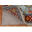 Tapis géométrique bleu Khotan 8 x 10