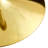 Modern 35'' Round Glass Top Dining Table With Gold Pedestal Base for 2 to 4 People-1194189246
