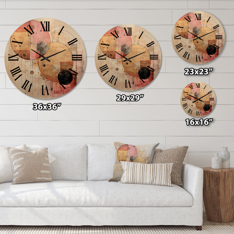 Horloge murale Escape To Serenity, Grand