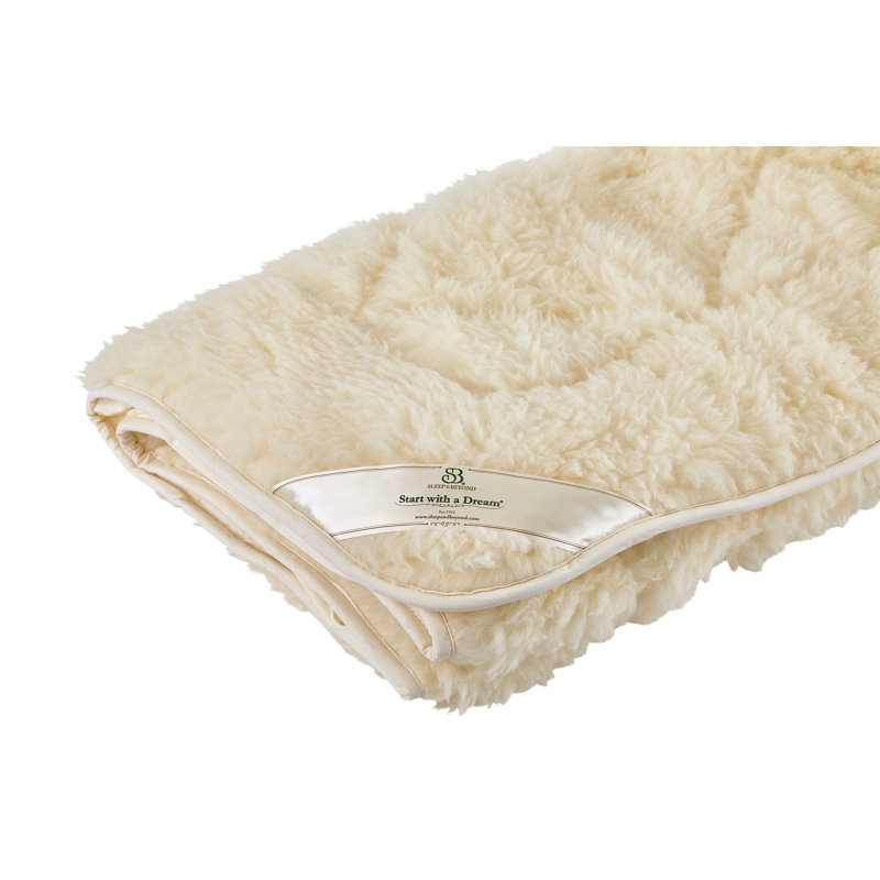 Protège-matelas en laine 0,4 po Tonquin, Simple