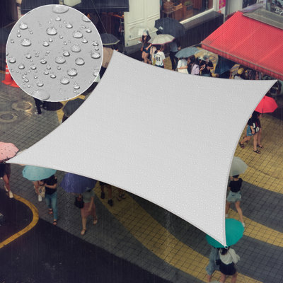 Royal Shade Rectangle Waterproof Shade Sail With Rope
