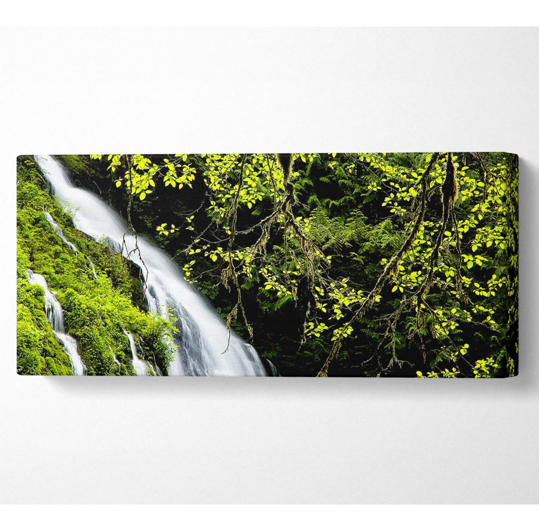 Mountain Waterfall - Kunstdrucke auf Leinwand