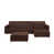 Brown is out of stock selected