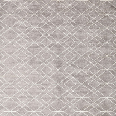 Tapis contemporain gris / blanc