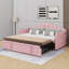 Lit de jour simple avec couchette escamotable à hauteur ajustable-787016543