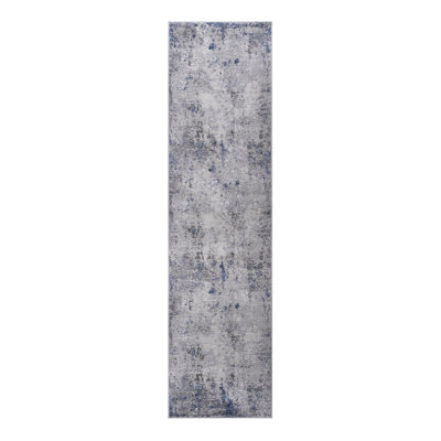 Tapis 2 x 8 résistant aux taches et à l'abrasion pour couloirs