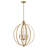Fallon 4-Light Orb Coastal Rattan Pendant
