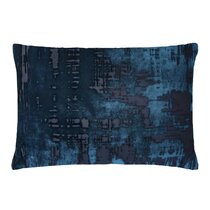 Entwined Velvet Extra Long Lumbar Pillow by Kevin O'Brien (Silk Velvet  Pillow)