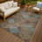 Machine Washable Indoor/Outdoor Chantille ACN2637 Geometric Rug-693179206-693179207