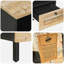 40cm W Solid Wood Bedside Table