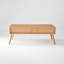 Table basse à plateau relevable en chêne massif 39 po avec rangement MCM-1267755299-1273601632