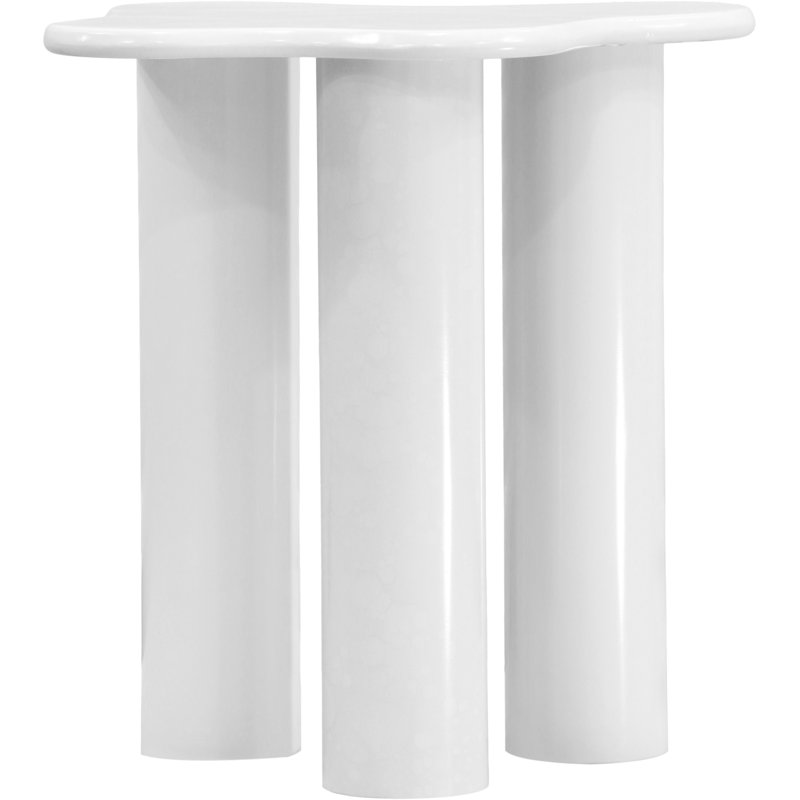 Table de bout Brookfield, Blanc