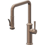 Davoli Pull-Down Kitchen Faucet with Squeeze Sprayer - Quad Spout