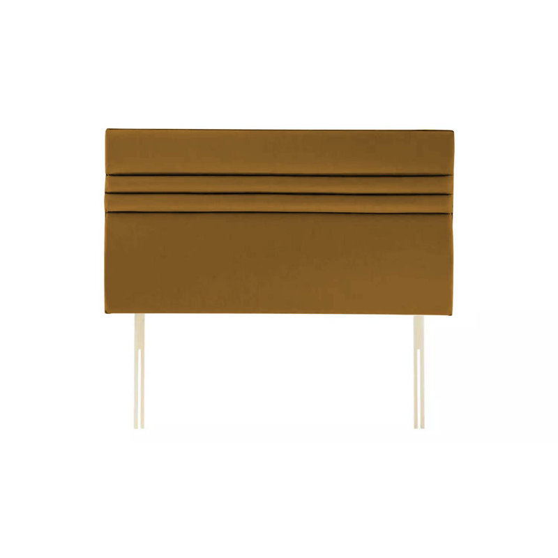 Erharuyi Upholstered Headboard, Double (4'6), Turmeric