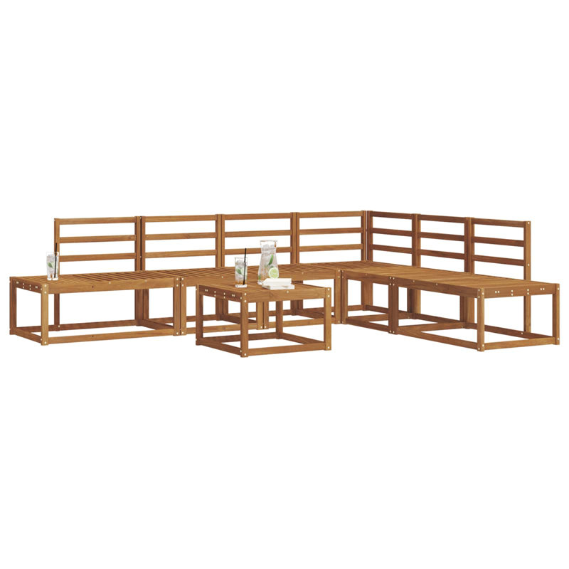273cm Wide Patio Sectional Set