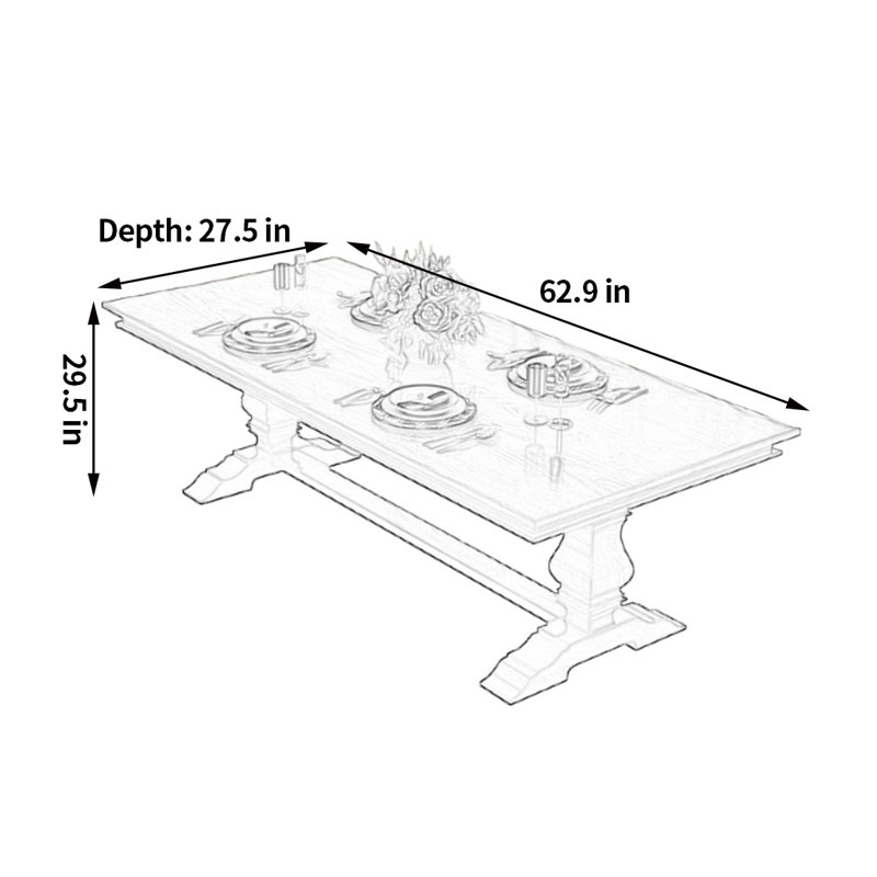 Victorya, 29.5"H x 62.9"L x 27.5"W