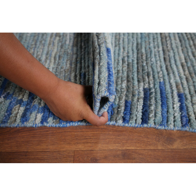 Handmade Wool Moroccan Oriental Area Rug 9x13
