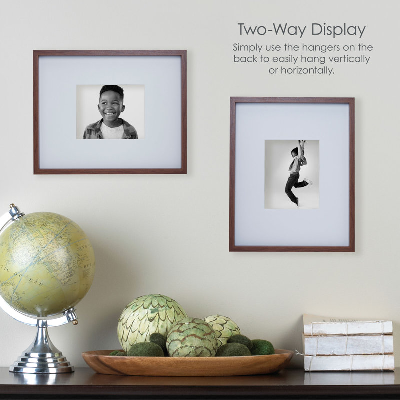 Mikasa 17x21 MDF Matted Picture Frame for 9x10 Inch Photo