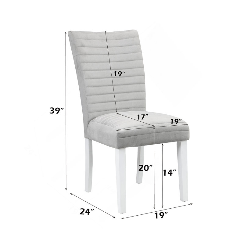 Ensemble de chaises d'appoint rembourrées en velours luxueux pour intérieurs élégants