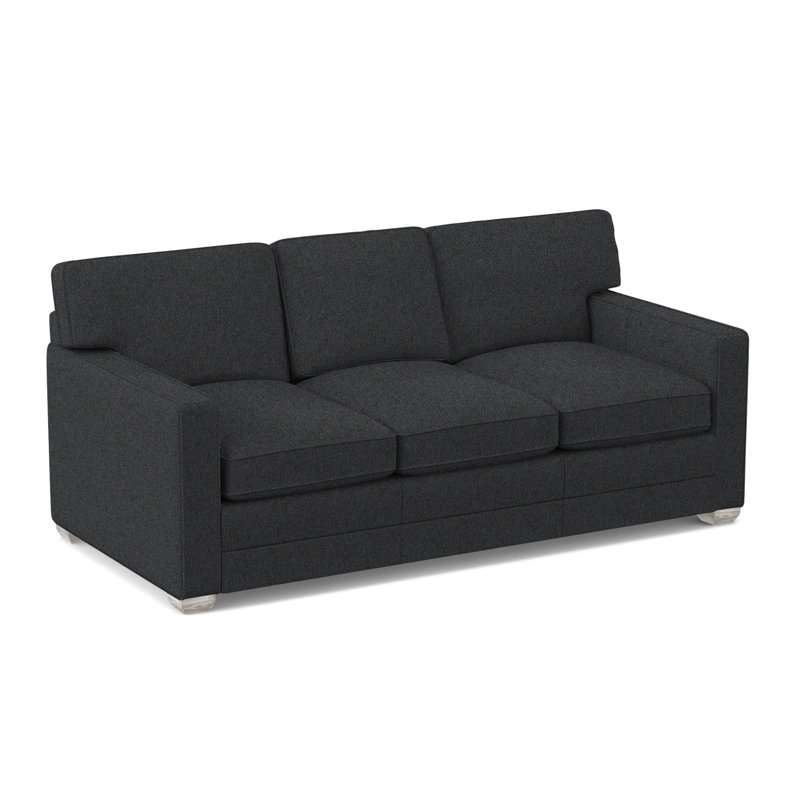 Hillcrest Upholstered 81'' Sofa, Ian Lagoon, Casa Blanca