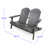 Chamberlan 50.75'' Wide Acacia Loveseat with Cushions-232111059