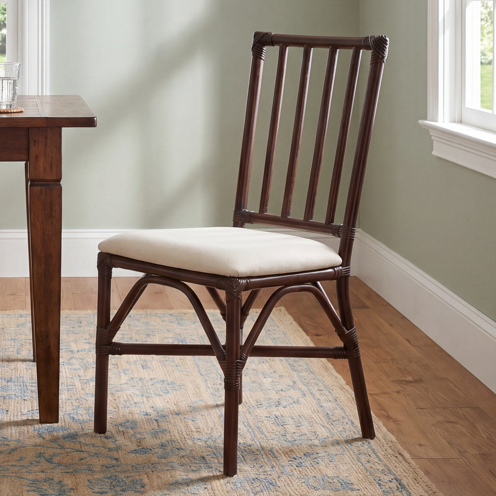 Mylinda Side Chair, Forest Green