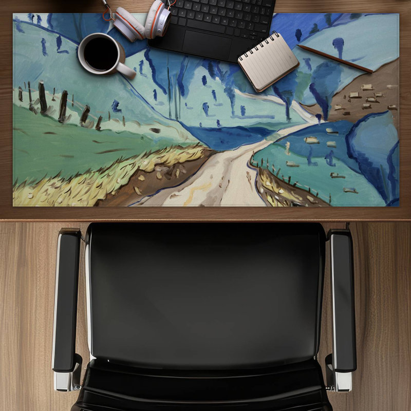 Tuscany trail - 15.75"x31.50" Desk mat