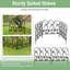 62cm H x 59.5cm W Metal Fence Panels