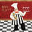 Happy Chef With Wine - Wrapped Canvas Print-1327711419