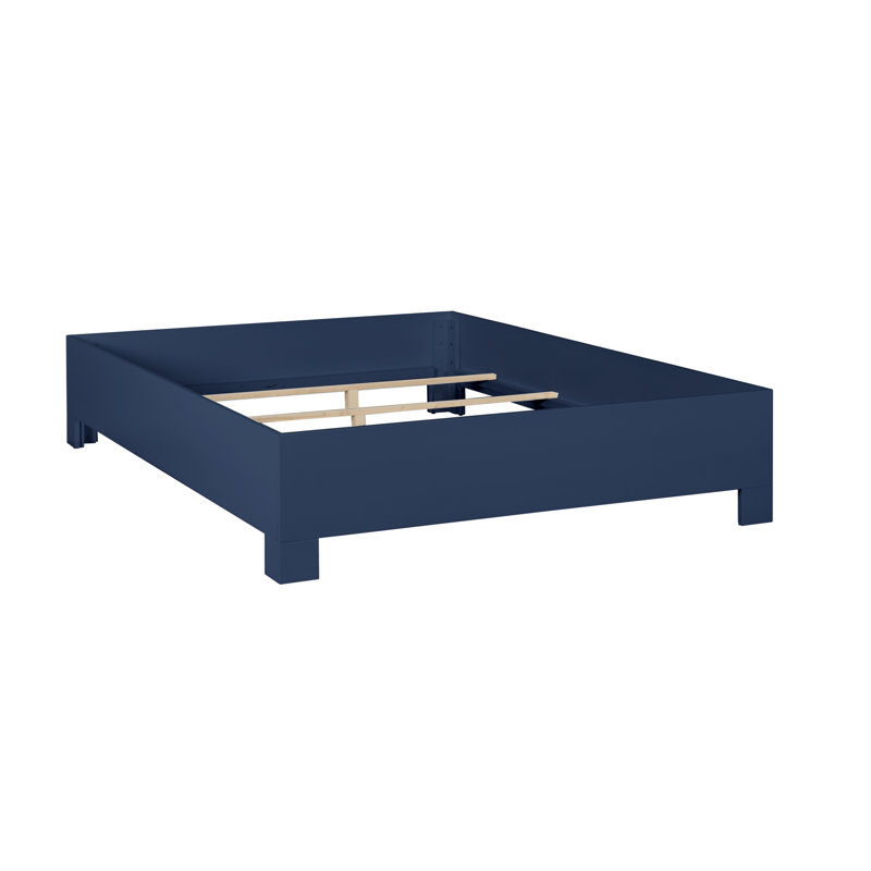 Infinity Low Profile Standard Bed, Navy, Twin XL