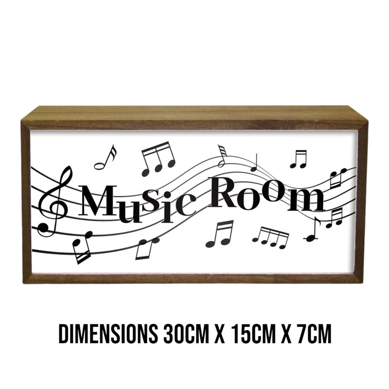 Savona Music Room 15" LED Sign