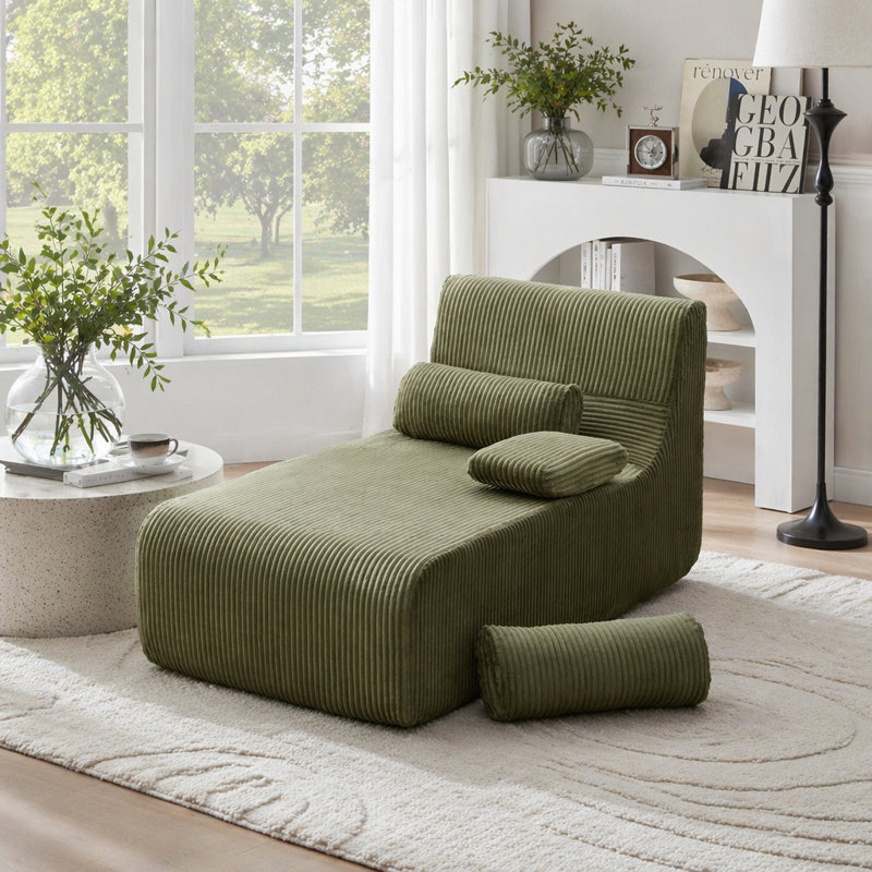 Méridienne Modern, Green